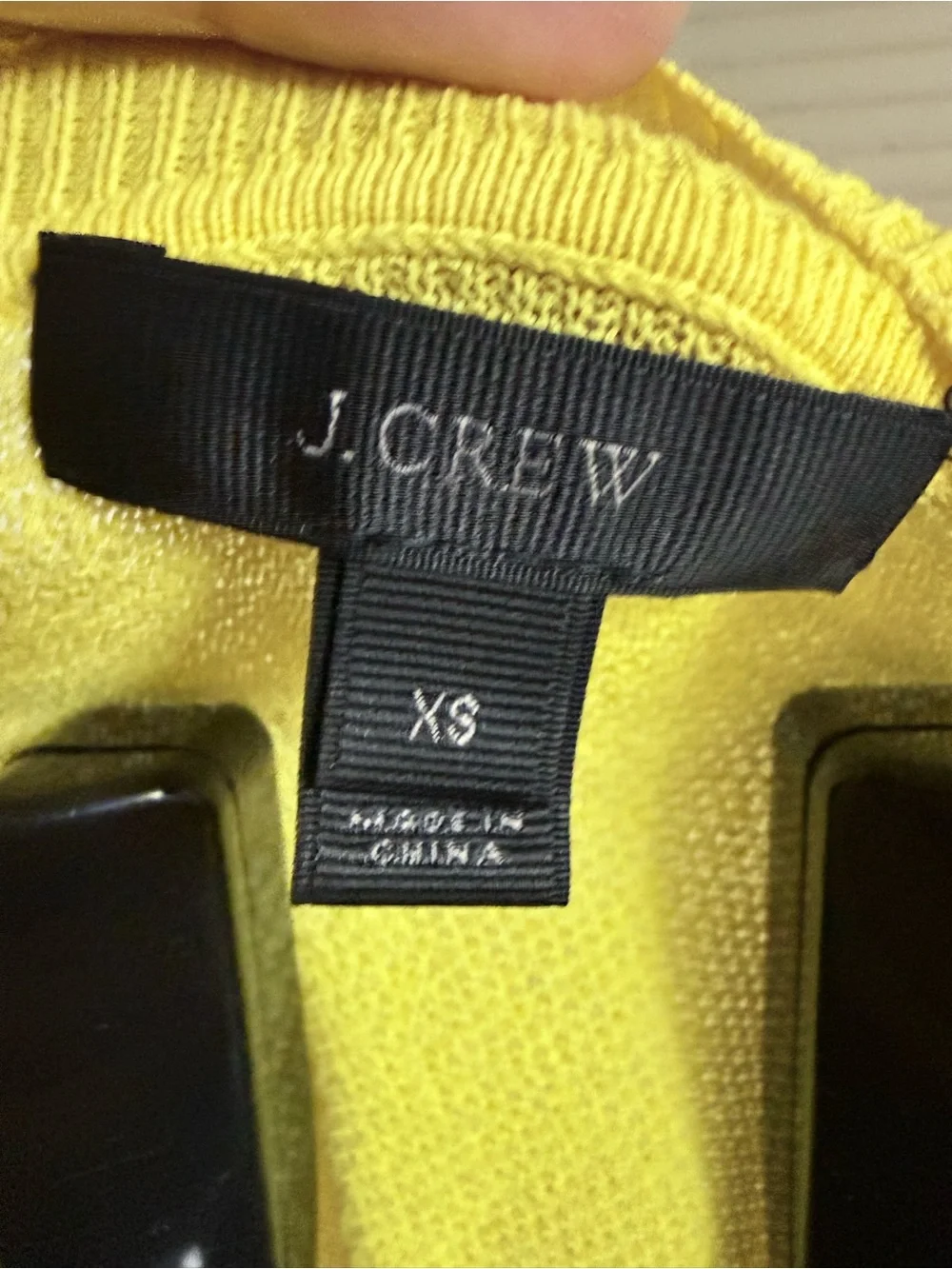 J. Crew sunny yellow